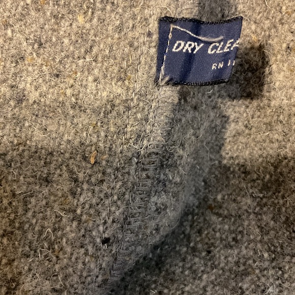 Vintage 100% welsh virgin wool jacket/shirt - Picture 7 of 7